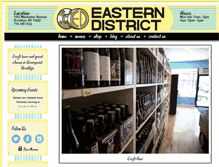 Tablet Screenshot of easterndistrictny.com
